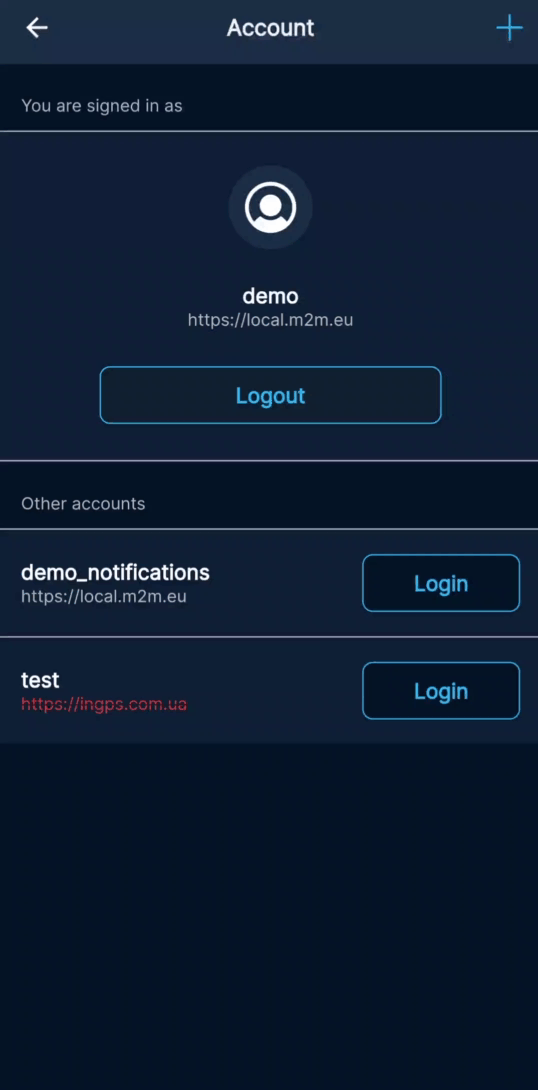 Mobile APP M2M Local