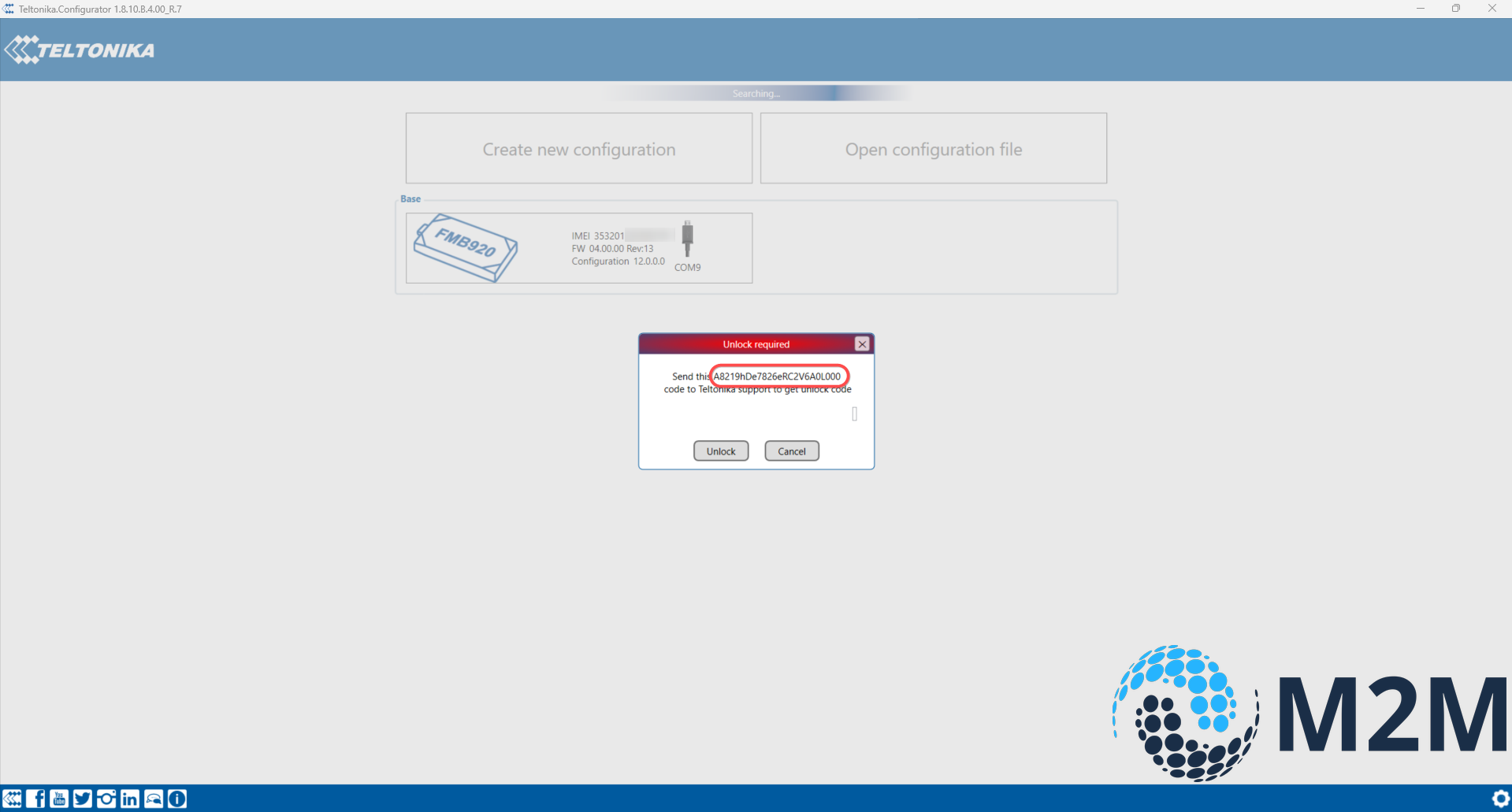 Teltonika FMB Unlock