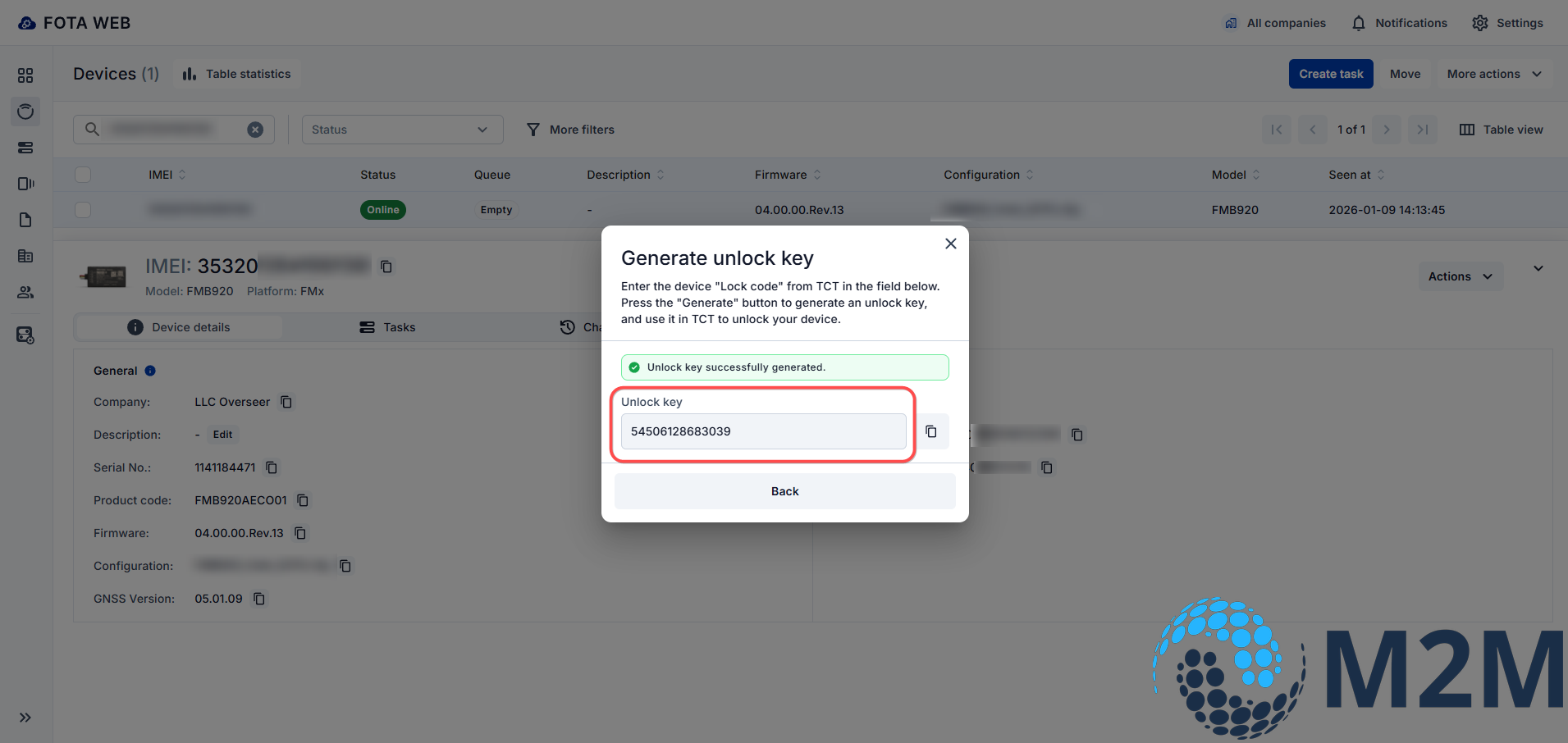 Teltonika FMB Unlock
