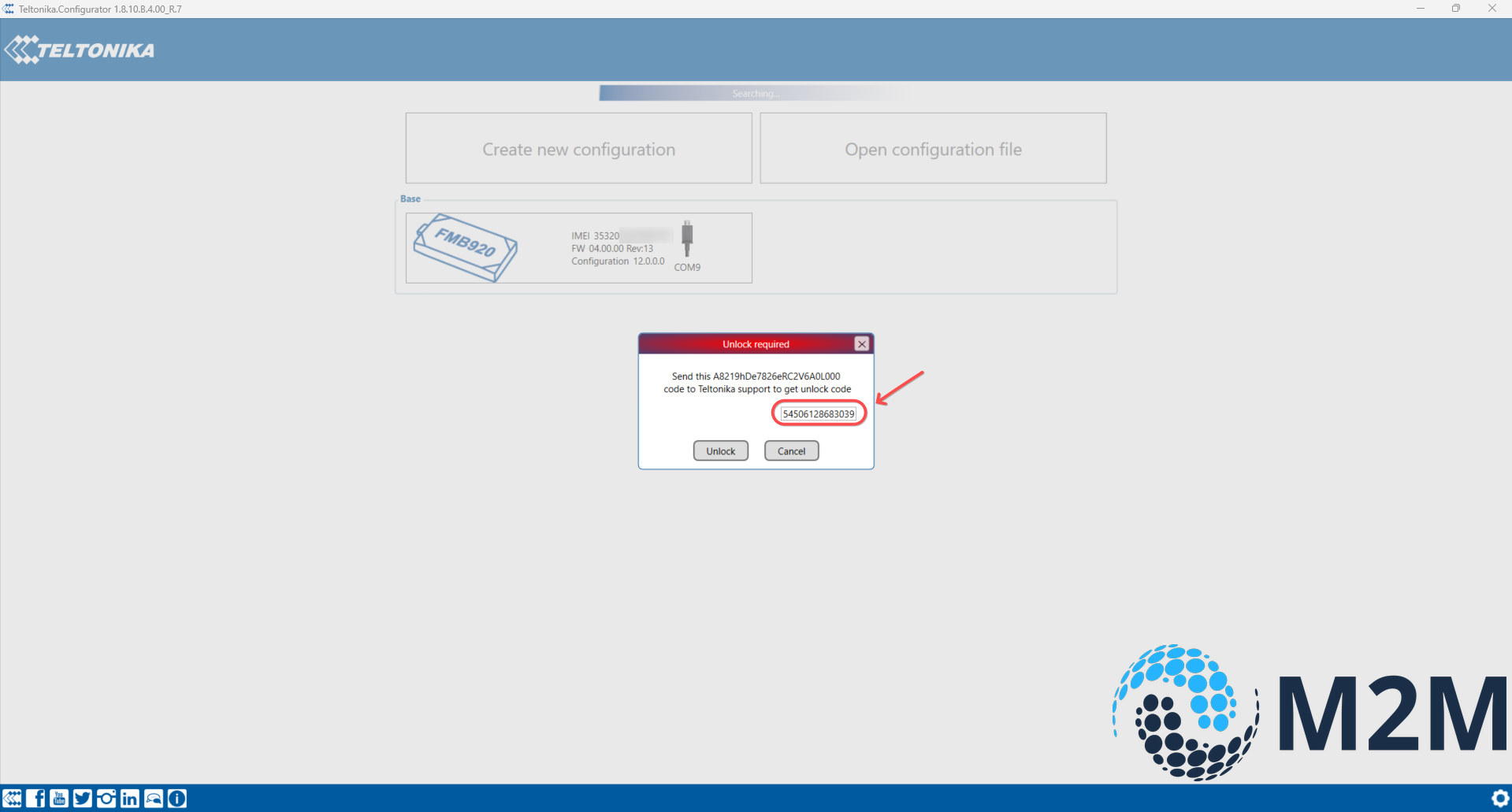 Teltonika FMB Unlock