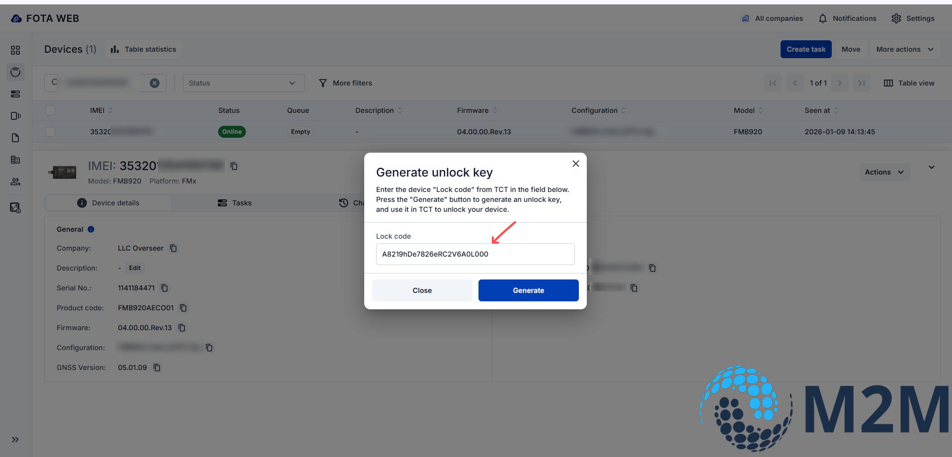 Teltonika FMB Unlock